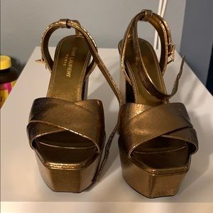 Saint Laurent Supercrack Chestnut US 6.5